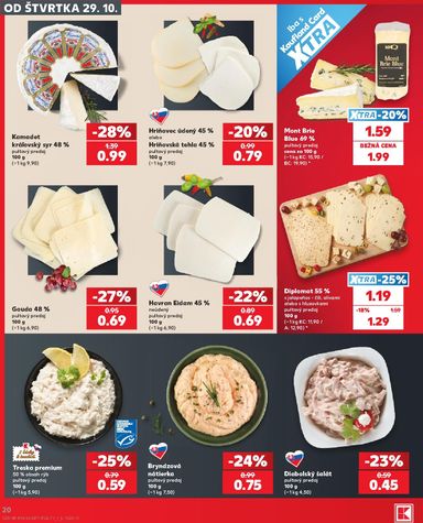 Leták Kaufland - Kaufland od 29.10. do 04.11. - strana 20