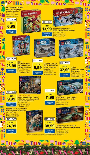 Leták Tesco - Tesco - Katalóg hračiek od 26.10. do 16.11. - strana 21