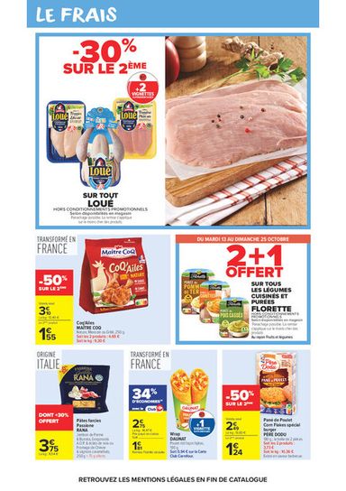Catalogue Carrefour Market - Carrefour Market - Au Cœur du Goût valable dès le 13/10 au 25/10 - page 39