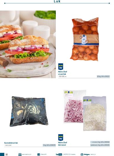 Katalog Metro - Metro - Poslovna rješenja - Sendvič vrijedi od 04.03. do 31.12. - stranica 32