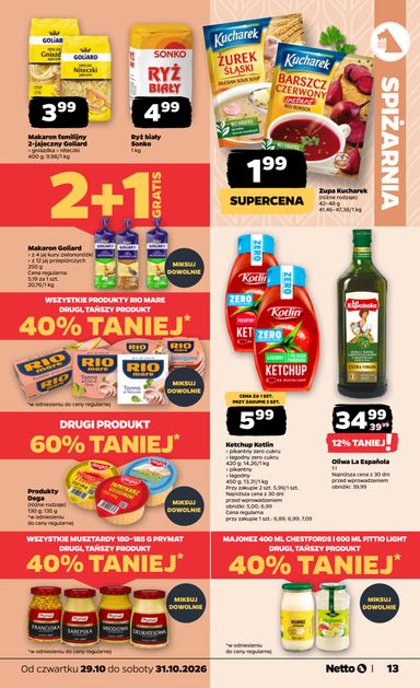 Gazetka Netto - Netto - Food od 29.10. do 31.10. - strona 13