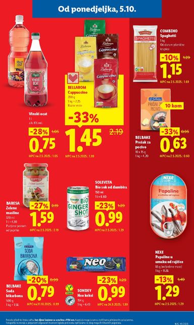 Katalog Lidl - Lidl - Svaki tjedan trajno snižene cijene vrijedi od 05.10. do 31.10. - stranica 5