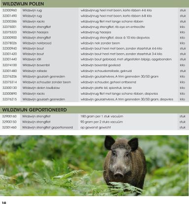 Folder Hanos - HANOS - Wildbrochure van 06-09 tot 31-12 - side 10