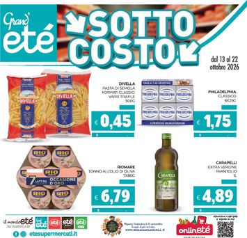 Volantino Eté - Eté - Grand valido dal 13/10 al 22/10 - pagina 1