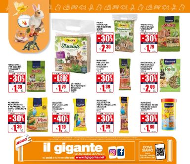 Volantino Il Gigante - Il Gigante - Pets Amici di codina valido dal 12/10 al 04/11 - pagina 8