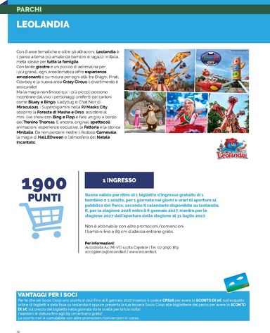 Volantino Coop Firenze - Coop Firenze - Catalogo Solo per Te 2026 valido dal 13/04 al 31/12 - pagina 30