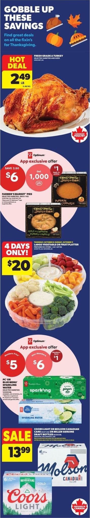 Flyer Real Canadian Superstore - Real Canadian Superstore valid since 10-08 until 10-14 - page 1