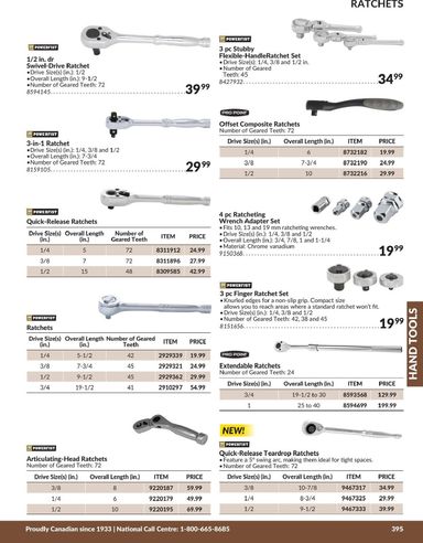 Flyer Princess Auto - Princess Auto - Hand Tools valid since 04-21 until 12-31 - page 3