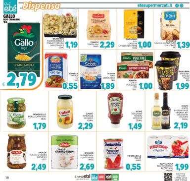 Volantino Eté - Eté - Grand valido dal 23/10 al 02/11 - pagina 18