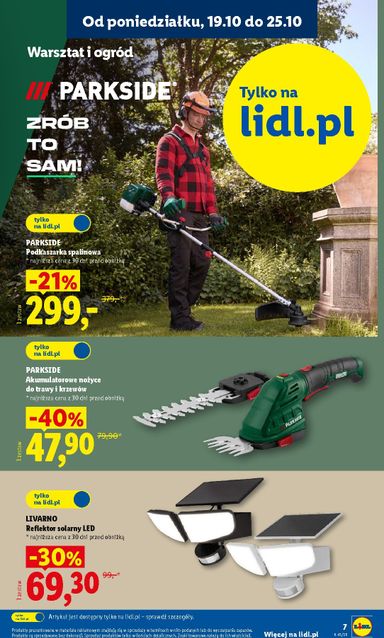 Gazetka Lidl - Lidl - Okazje od 19.10. do 24.10. - strona 7