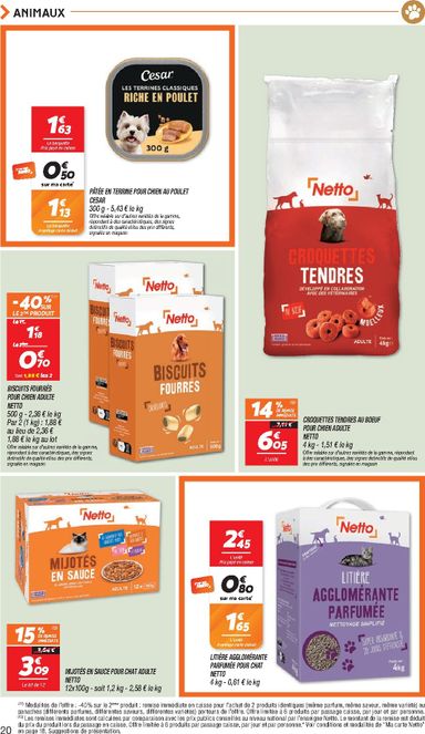 Catalogue Netto - Netto valable dès le 20/10 au 26/10 - page 20