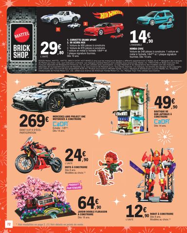 Catalogue E.Leclerc - E.Leclerc - Jouets de Noël valable dès le 20/10 au 05/12 - page 72
