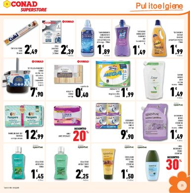 Volantino Conad Superstore - Conad Superstore valido dal 21/10 al 01/11 - pagina 25