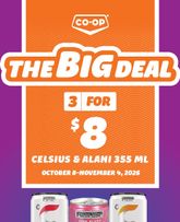 Coop - Monthly Deals Flyer Valid from Thursday 2026-10-08
