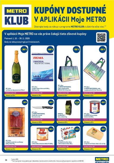 Leták METRO - Metro - Maloobchod od 21.10. do 03.11. - strana 39