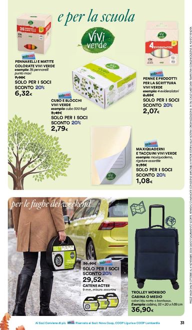 Volantino Ipercoop - Ipercoop - Casa d'Autunno valido dal 08/10 al 04/11 - pagina 31