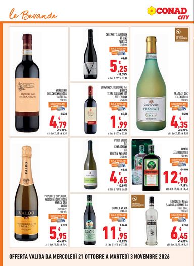 Volantino Conad City - Conad City - Roma, Viterbo valido dal 21/10 al 03/11 - pagina 16