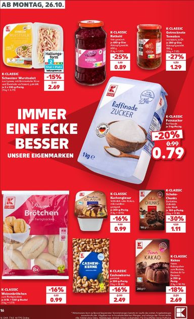 Leták Kaufland Německo - Kaufland Německo od 26.10. do 31.10. - strana 16