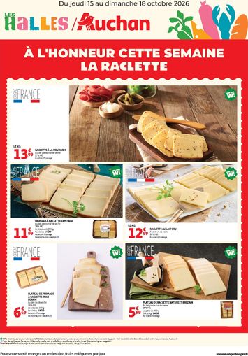 Catalogue Auchan - Auchan - À l'honneur cette semaine valable dès le 15/10 au 18/10 - page 1