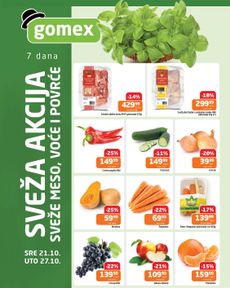Gomex - Sveža akcija