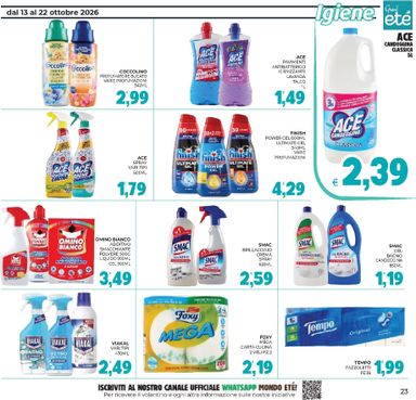 Volantino Eté - Eté - Grand valido dal 13/10 al 22/10 - pagina 23