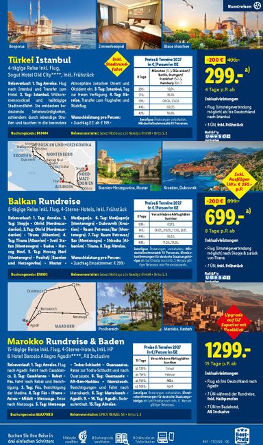 Prospekt Lidl - Lidl - Reise-Highlights gültig ab 28.10. bis 30.11. - seite 21