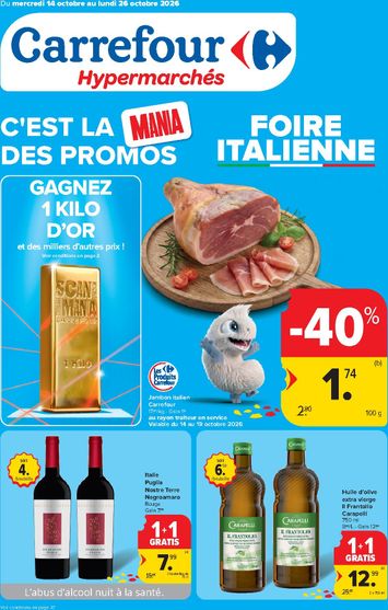 Folder Carrefour - Carrefour van 14/10 tot 26/10 - side 1