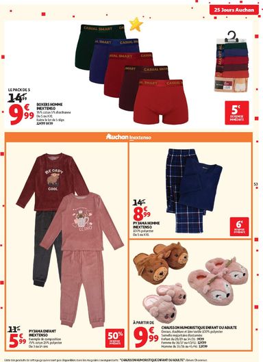 Catalogue Auchan - Auchan - 25 jours valable dès le 27/10 au 01/11 - page 53