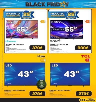 Volantino Euronics - Euronics - Black Friday Anteprima valido dal 29/10 al 11/11 - pagina 24