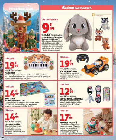 Catalogue Auchan - Auchan - Jouets de Noël valable dès le 16/10 au 06/12 - page 10