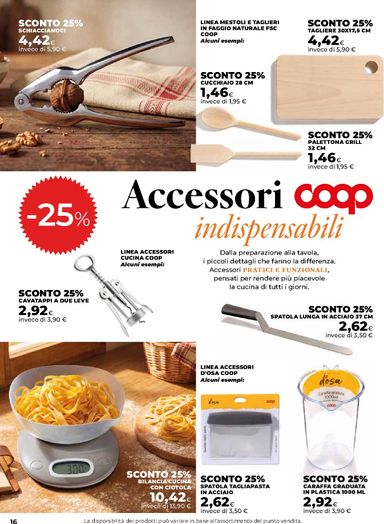 Volantino Coop Firenze - Coop Firenze - La casa cambia stagione valido dal 08/10 al 04/11 - pagina 16