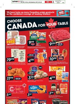 Safeway flyer from Thursday 10-15