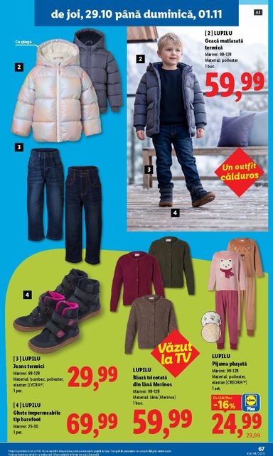 Catalogul Lidl - Lidl de la 26.10. până la 01.11. - pagina 67
