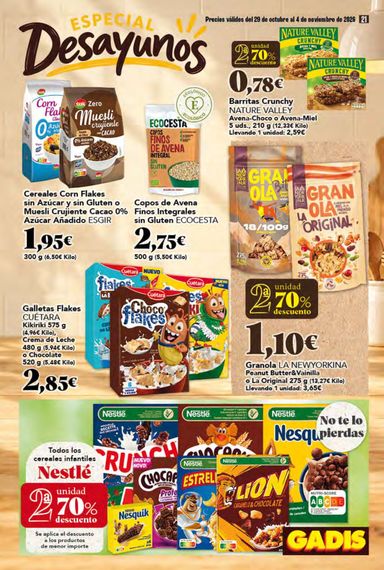 Folleto Gadis - Gadis del 29/10 al 04/11 - página 21