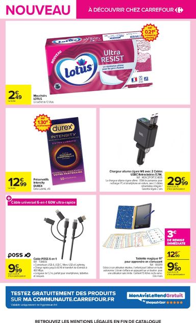 Catalogue Carrefour - Carrefour - Les nouveautés valable dès le 03/11 au 30/11 - page 11