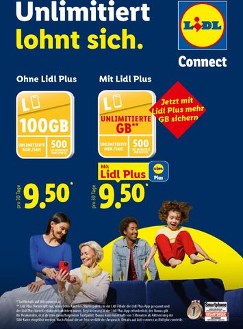 Lidl-Flugblatt - Lidl - Connect gültig ab 03.09. bis 04.11. - seite 1