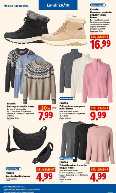 Catalogue Lidl - Lidl valable dès le 22/10 au 28/10 - page 63