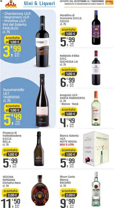 Volantino DOK - DOK valido dal 22/10 al 01/11 - pagina 16