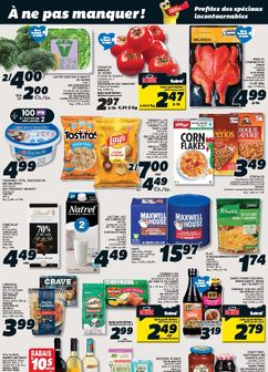 IGA flyer from Thursday 10-29