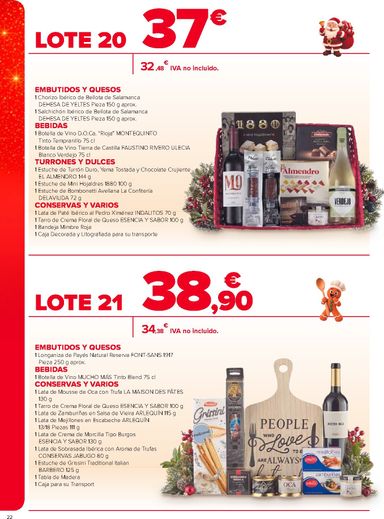 Folleto Carrefour - Carrefour - Cestas De Navidad del 17/10 al 24/12 - página 22