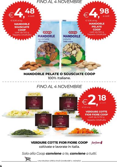 Volantino Coop Firenze - Coop Firenze - Mini valido dal 29/10 al 11/11 - pagina 4