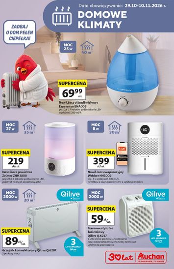 Gazetka Auchan - Auchan - Grzejnictwo od 29.10. do 10.11. - strona 1