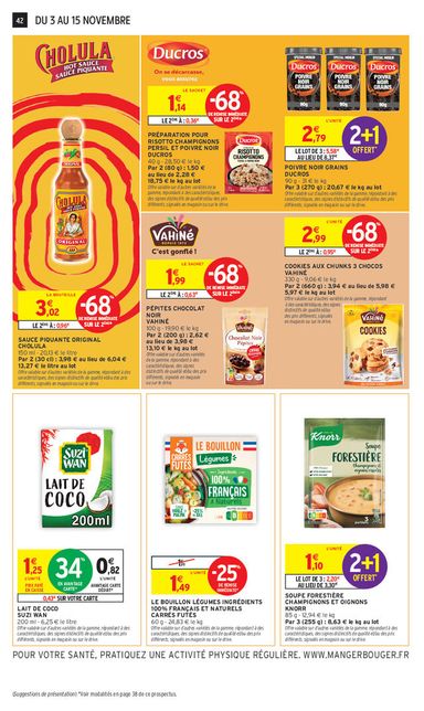 Catalogue Intermarché - Intermarché valable dès le 03/11 au 15/11 - page 42