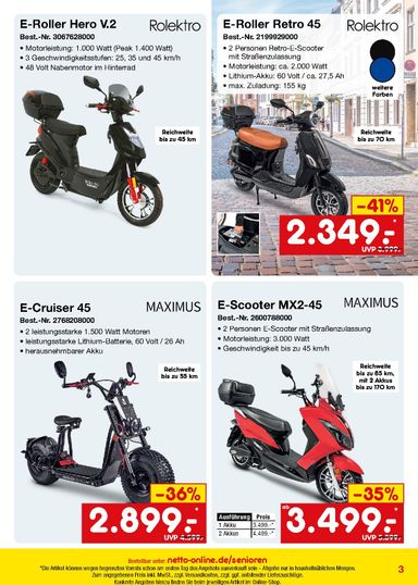 Prospekt Netto - Netto Marken Discount - Online-Sonderangebote Herbstdeals gültig ab 01.10. bis 31.10. - seite 3