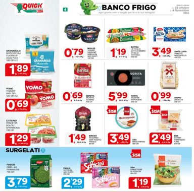 Volantino Sisa - Sisa - Quick valido dal 22/10 al 04/11 - pagina 4