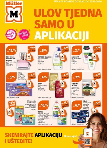 Katalog Müller - Müller vrijedi od 19.10. do 25.10. - stranica 1