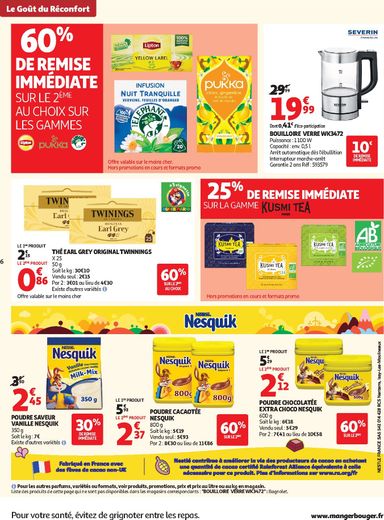Catalogue Auchan - Auchan - Café, automne hypers valable dès le 06/10 au 18/10 - page 6