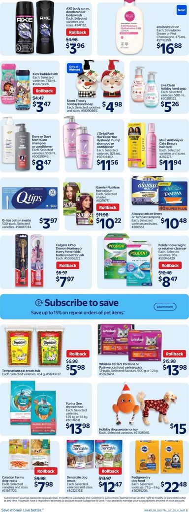 Flyer Walmart - Walmart valid since 10-29 until 11-04 - page 8