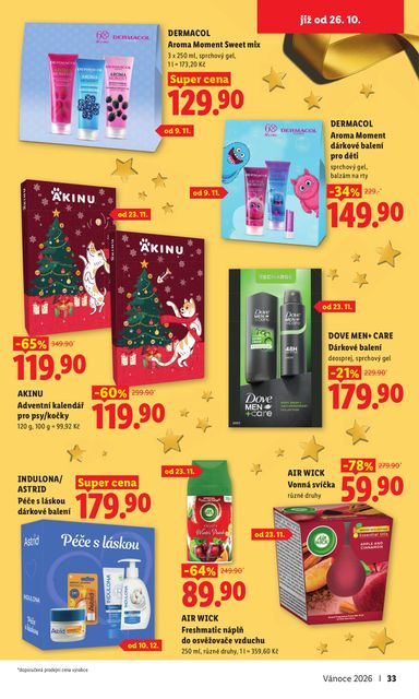 Leták Lidl - Lidl - Vánoční inspirace od 19.10. do 20.12. - strana 33