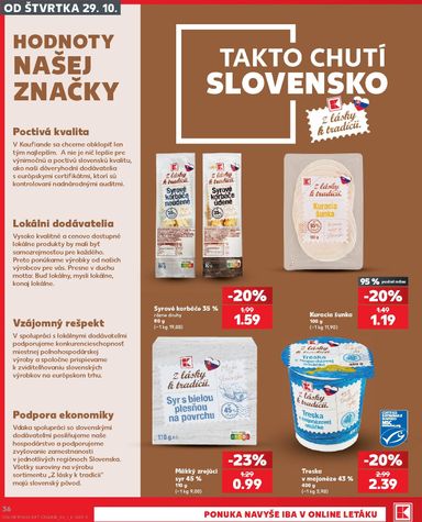 Leták Kaufland - Kaufland od 29.10. do 04.11. - strana 36